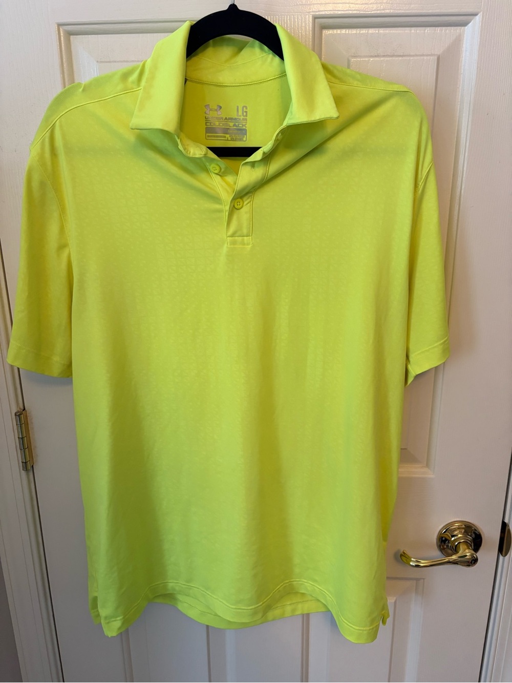 Under Armour Men's Bright Yellow Performance Polo